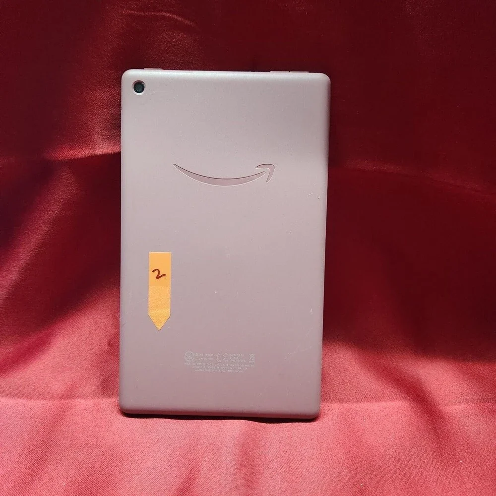 Amazon Fire Tablet 7 9th Gen, 7in 16GB Plum AD Supported 2019 Clean Kindle